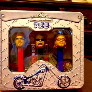 Orange County Choppers 2006 Pez Collection. Still in original tin box.